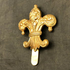 British Army Cap/Beret Badge - 7th (Ardwick) Battalion Manchester Regiment - The Militaria Shop