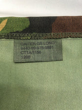 Charger l&#39;image dans la galerie, Genuine British Army DPM Camouflaged Gaiters - Size Long
