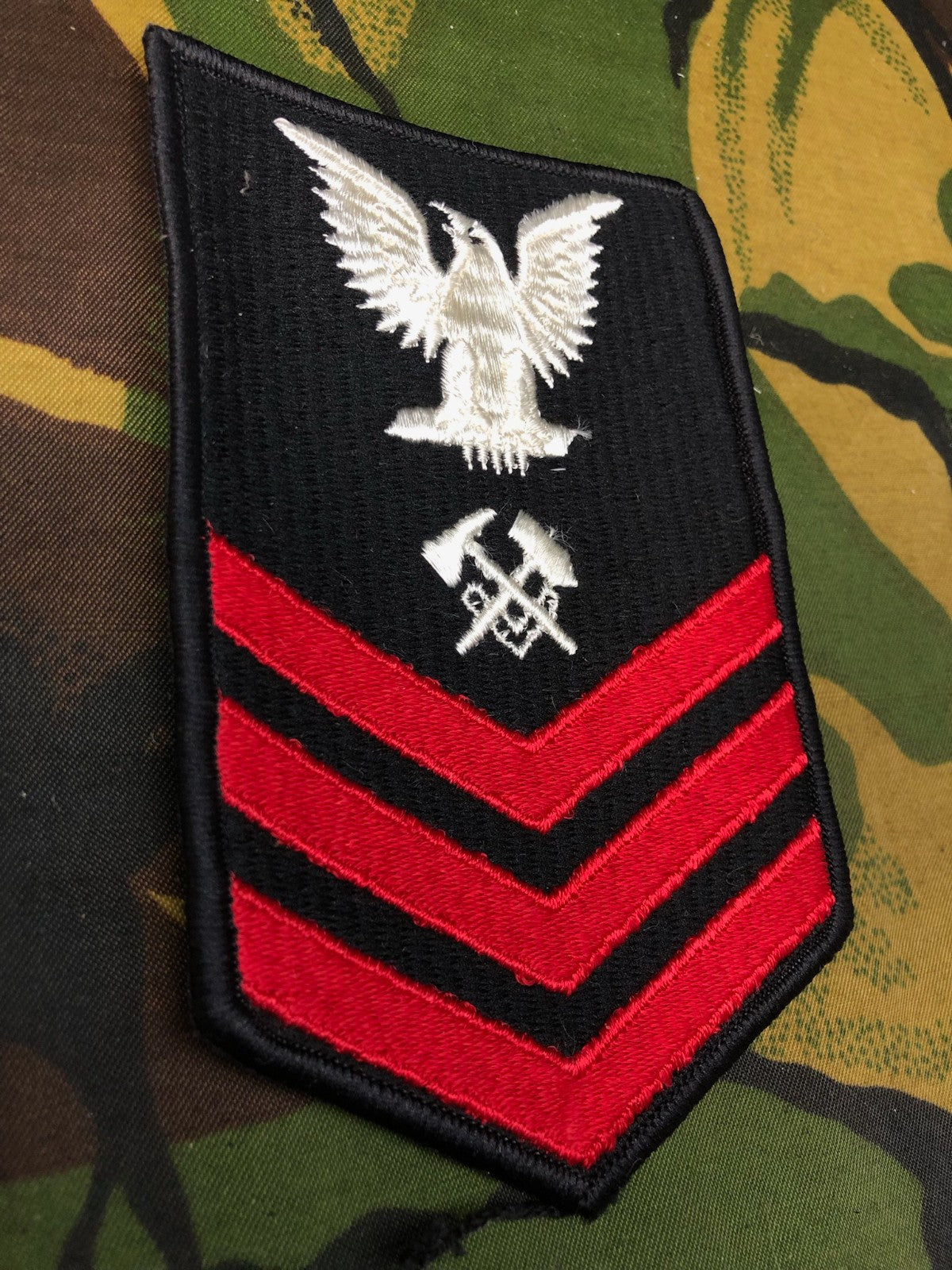 Genuine US Navy Hull Maintenance Technician Patch / Badge - The Militaria Shop