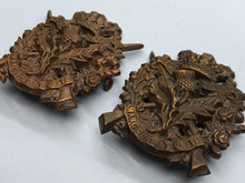 Load image into Gallery viewer, British Army Aberdeen Militia Volunteers Victorian Crown Cap Badge
