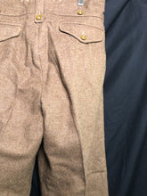 Load image into Gallery viewer, Genuine British Army Battledress Trousers - Size 10A - 37&quot; Waist - The Militaria Shop
