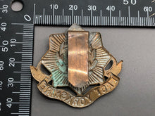 Load image into Gallery viewer, Original WW2 British Army East Yorkshire Regiment Cap Badge
