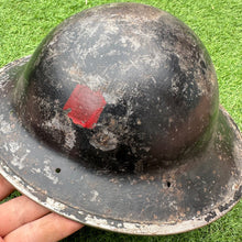 Lade das Bild in den Galerie-Viewer, WW2 British Army Mk2 Brodie Helmet - Original Untouched - South African Made
