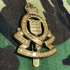 Original WW2 British Army Royal Army Ordnance Corps Cap Badge - Kings Crown - The Militaria Shop