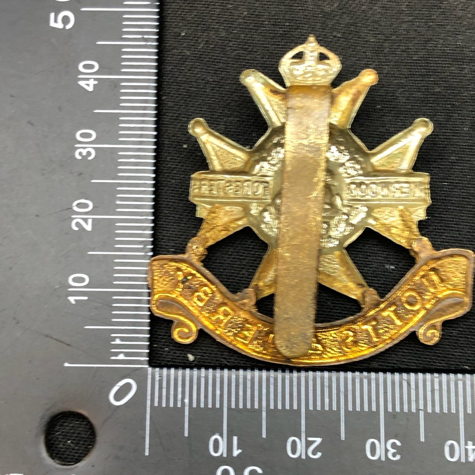 Original WW2 British Army Cap Badge - Sherwood Foresters - The Militaria Shop