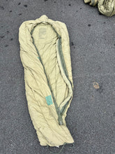 Load image into Gallery viewer, Original US Army Korea/Vietnam Era Sleeping Bag Mountain M1949 OD- Size Regular
