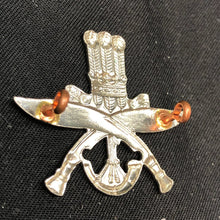 Load image into Gallery viewer, Genuine British Army Cap Badge - The 1st King George V&#39;s Own Gurkha Rifles - The Militaria Shop
