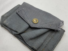 Load image into Gallery viewer, Original British Royal Air Force RAF Blue Pistol Ammo Pouch 1925 Pattern

