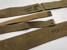 Charger l&#39;image dans la galerie, Original WW2 British Army L Strap 37 Pattern Set - Wartime Dated - Old Stock
