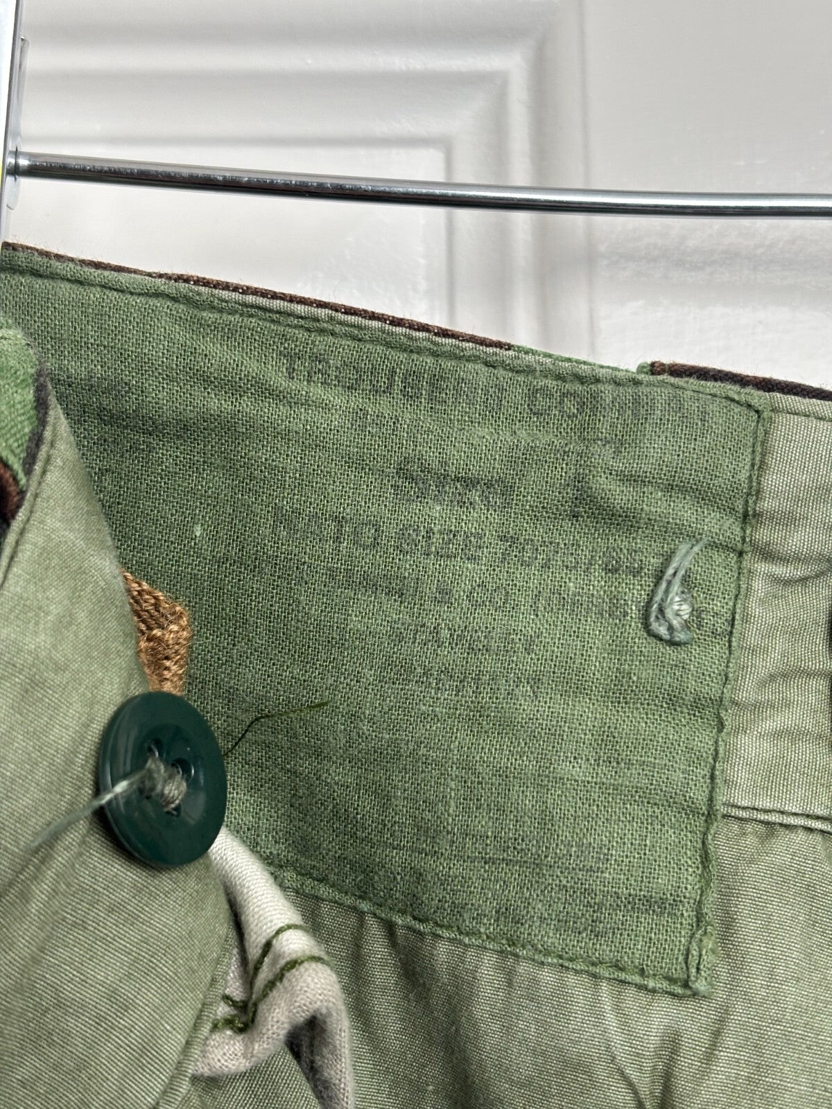 Genuine British Army 68 Pat DPM Camouflage Combat Trousers Size 1 - The Militaria Shop