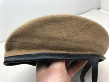 Load image into Gallery viewer, Genuine British Army SAS / Army Khaki Regimental Beret Hat - Size 56cm
