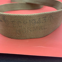 Load image into Gallery viewer, Original WW2 British Army 37 Pattern Shoulder Strap - 1943 Dated M.E.Co - 44&quot;
