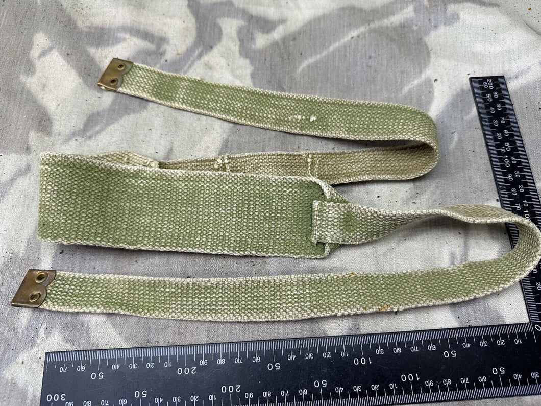 Original WW2 British Army 37 Pattern Shoulder Strap - Indian Made - 1943 Dated