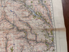 Original WW2 British Army GSGS OS Map of Great Britain - Swansea & Aberdare - The Militaria Shop