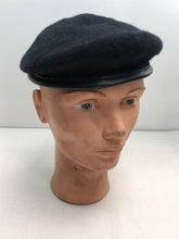 Charger l&#39;image dans la galerie, Genuine British Army Dark Blue/Black Regimental Beret Hat - Size 58cm
