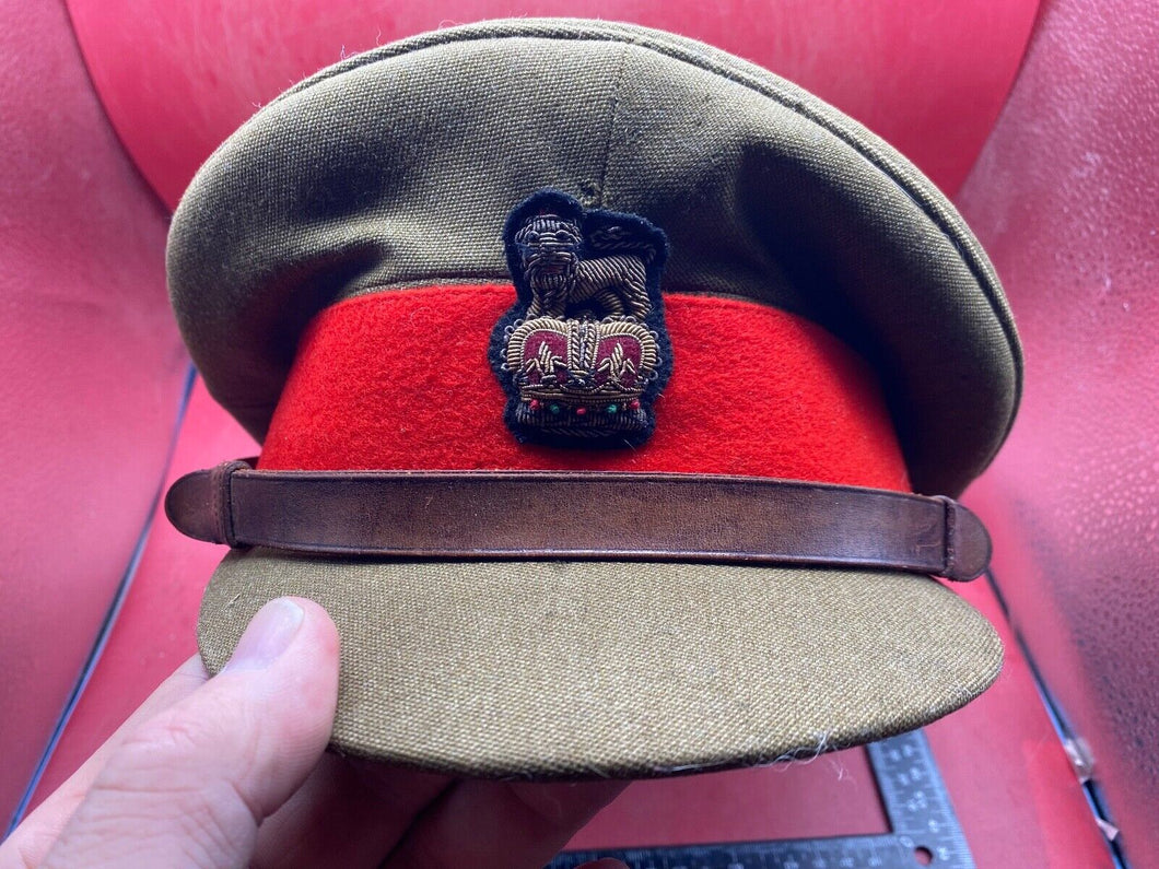 Original British Army Brigadier / General Staff Officer's Service Dress Cap