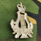 Original British Army Regimental Cap Badge - Bandsman - The Militaria Shop