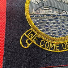 Load image into Gallery viewer, British Royal Navy Bullion Embroidered Blazer Badge - Submariners We Come Unseen
