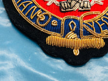 Lade das Bild in den Galerie-Viewer, British Army Bullion Embroidered Blazer Badge - Queen&#39;s Own Mercian Yeomanry
