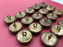 Load image into Gallery viewer, Group of Original WW1 Shropshire Regiment British Army Uniform Buttons
