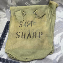 Load image into Gallery viewer, Original WW2 British Army 37 Pattern Webbing Large Pack - Wartime Dated
