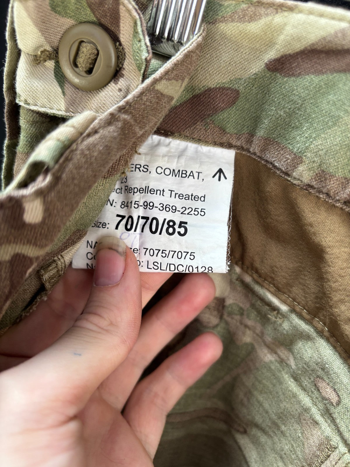Genuine British Army MTP 23 Combat Trousers - Size 70/70/85 - The Militaria Shop