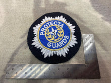 Load image into Gallery viewer, Large Unknown &#39;Protecta Guards&#39; Sewn Badge
