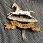 Original WW2 British Army Cap Badge - West Yorkshire Regiment - The Militaria Shop
