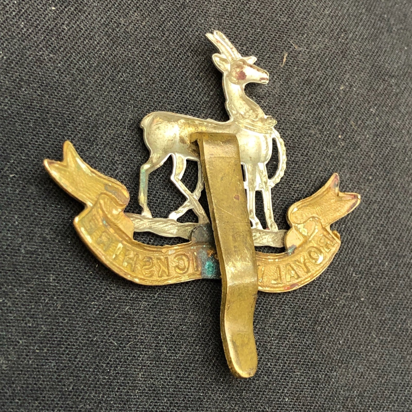 Original WW2 British Army Cap Badge - Royal Warwickshire Regiment - The Militaria Shop