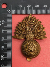 Load image into Gallery viewer, Original WW2 British Army Cap Badge - Royal Fusiliers
