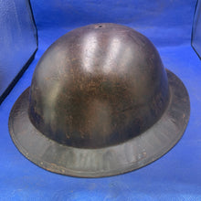 Load image into Gallery viewer, Original British Army WW2 Mk1* Combat Helmet
