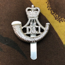 Load image into Gallery viewer, Original British Staybrite Army Cap - Durham Light Infantry - The Militaria Shop
