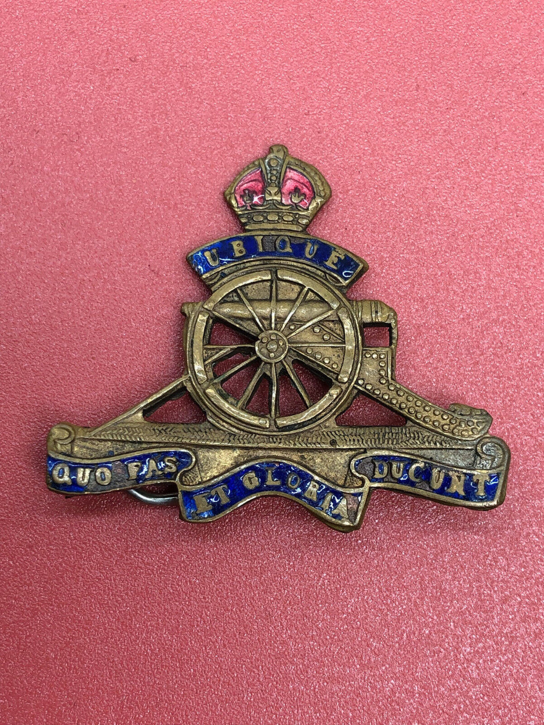 Original WW1 British Army Royal Artillery Sweetheart Brooch