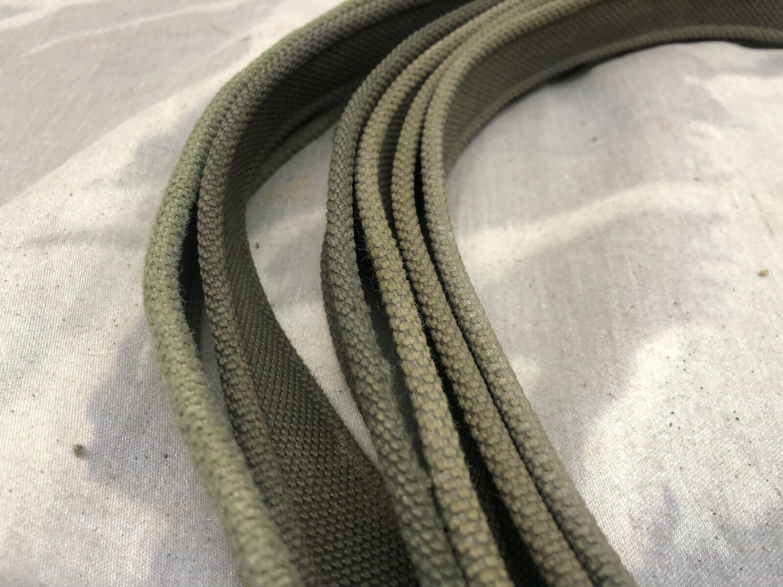 Genuine British Army SLR Rifle Sling / Shoulder Strap - Used Good Condition - The Militaria Shop