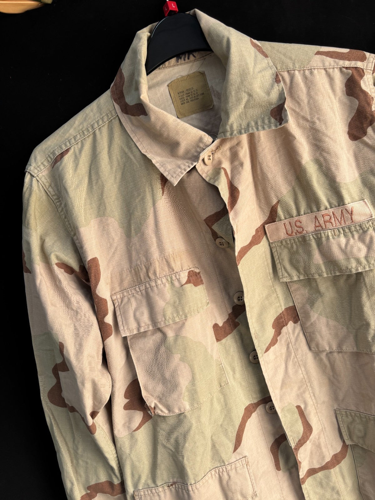 Gulf War US Army DCU Camouflaged Combat Field Coat/Jacket - Medium/Regular - The Militaria Shop