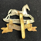 Genuine WW2 British Army Brass Cap Badge - West Yorkshire Regiment - The Militaria Shop