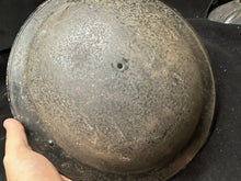 Load image into Gallery viewer, Original WW2 British Civil Defence Home Front Mk2 Brodie Helmet
