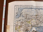 Original WW2 British Army GSGS OS Map of England - Chatham & Maidstone - The Militaria Shop
