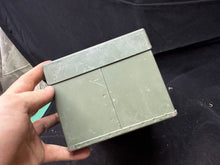 Load image into Gallery viewer, Original British Army &quot;2 MEN - 1 DAY&quot; Vehicle Rations Box - WW2 - New Old Stock
