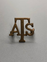 Load image into Gallery viewer, Original British Army WW2 Auxiliary Territorial Service (A.T.S.) Shoulder Title
