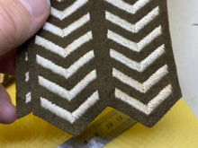 Load image into Gallery viewer, Original British Army WW2 Overseas / Wound Stripes on Manufacturer&#39;s Strips
