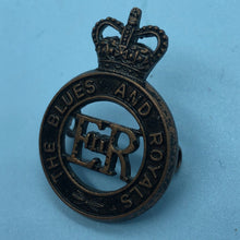 Load image into Gallery viewer, Original British Army Cap Badge - Blues and Royals - The Militaria Shop
