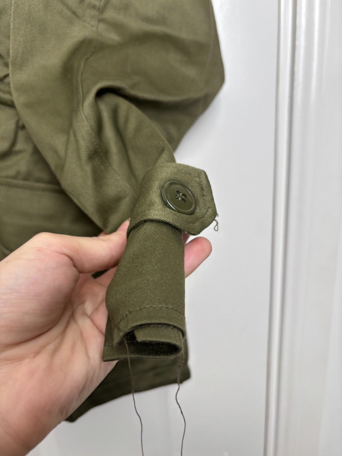Genuine Unissued U.S Army OD Green Coat Mans Field Jacket Size ES - The Militaria Shop
