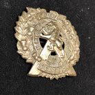 Genuine WW2 British Army Brass Cap Badge - London Scottish - The Militaria Shop