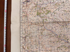 Original WW2 British Army GSGS OS Map of England - Bishop's Castle - The Militaria Shop