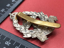 Load image into Gallery viewer, WW2 British Army Cap Badge - East Lancashire - 1st Volunteer Batallion
