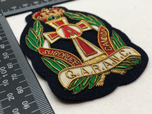 Lade das Bild in den Galerie-Viewer, British Army Bullion Embroidered Blazer Badge - Queen Alexandria Nurses QARANC
