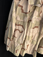 Gulf War US Army DCU Camouflaged Combat Field Coat/Jacket - Medium/ Long - The Militaria Shop