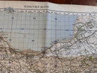 Original WW2 British Army GSGS Map of Scotland - Edinburgh - The Militaria Shop