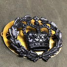 Genuine British Army RQMS Crown in Wreath Black Wrist Arm Rank Badge - The Militaria Shop